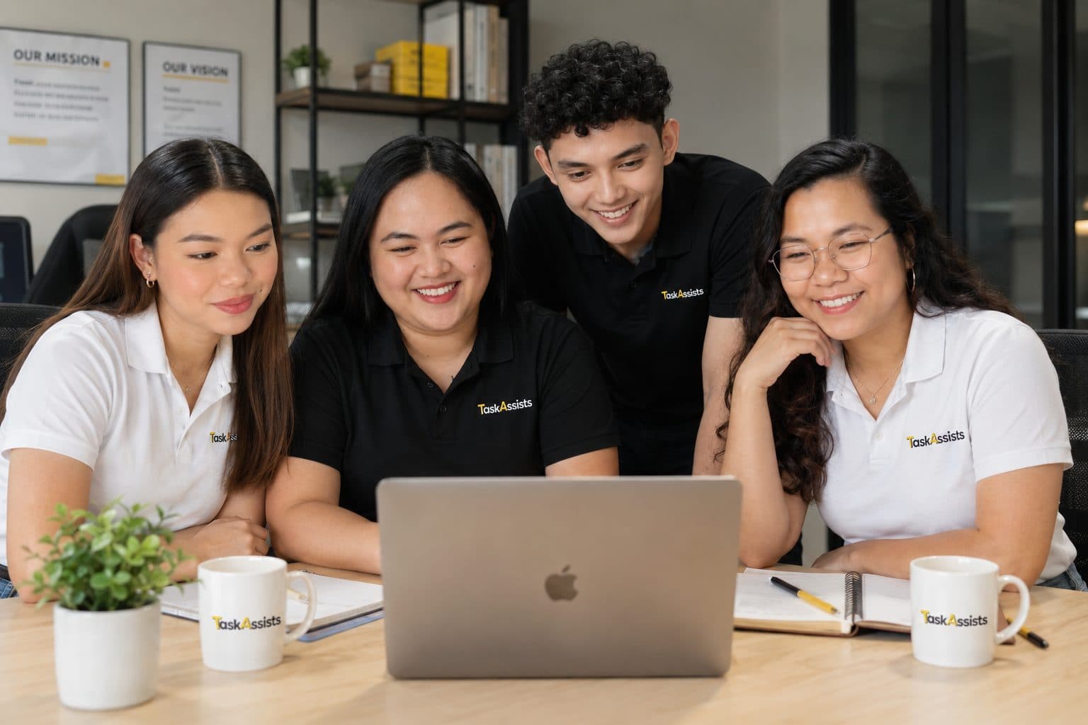 TaskAssists virtual assistants collaborating